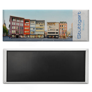 streetline Stuttgart Marktplatz Panorama Souvenir Magnet