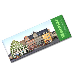 streetline Weimar Cranachhaus Panorama Souvenir Magnet