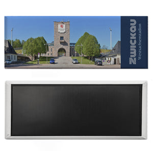 streetline Zwickau Westsachsenstadion Panorama Souvenir Magnet