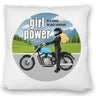 Bikerin Kissen mit Spruch: girl power. Its time to get started