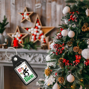 Schornsteinfeger Schlüsselanhänger mit Spruch: Wünsch dir von Herzen viel Glück