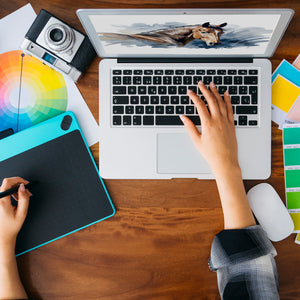 Pferdekopf Aquarell Keksdose für Pferdefans