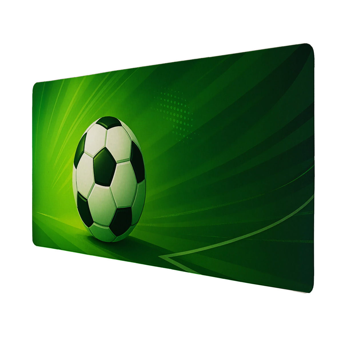 Fußball Schreibtischunterlage 69x31cm XXL Mauspad für Sportfans und Büros
