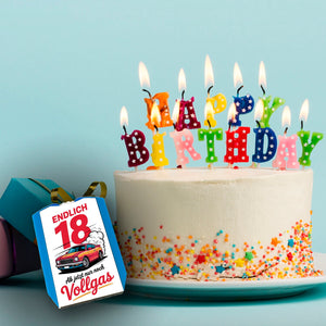 Endlich 18 - Vollgas Parkscheibe für den Führerschein