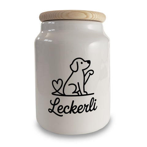 Hunde Leckerli Herz Keksdose für Haustierfreunde