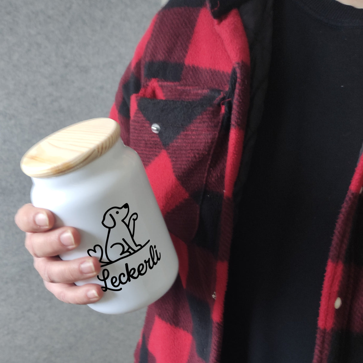 Hunde Leckerli Herz Keksdose für Haustierfreunde