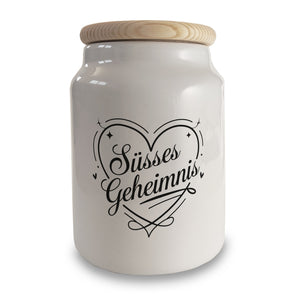 Süsses Geheimnis Herz Design Keksdose