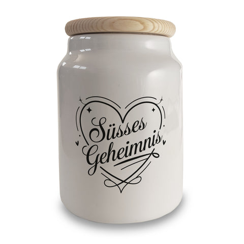 Süsses Geheimnis Herz Design Keksdose