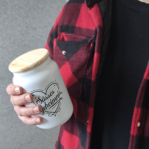 Süsses Geheimnis Herz Design Keksdose