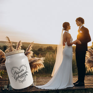 Süsses Geheimnis Herz Design Keksdose