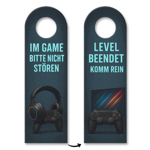 Gaming Controller Bitte nicht stören Türhänger