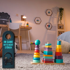 Gaming Controller Bitte nicht stören Türhänger