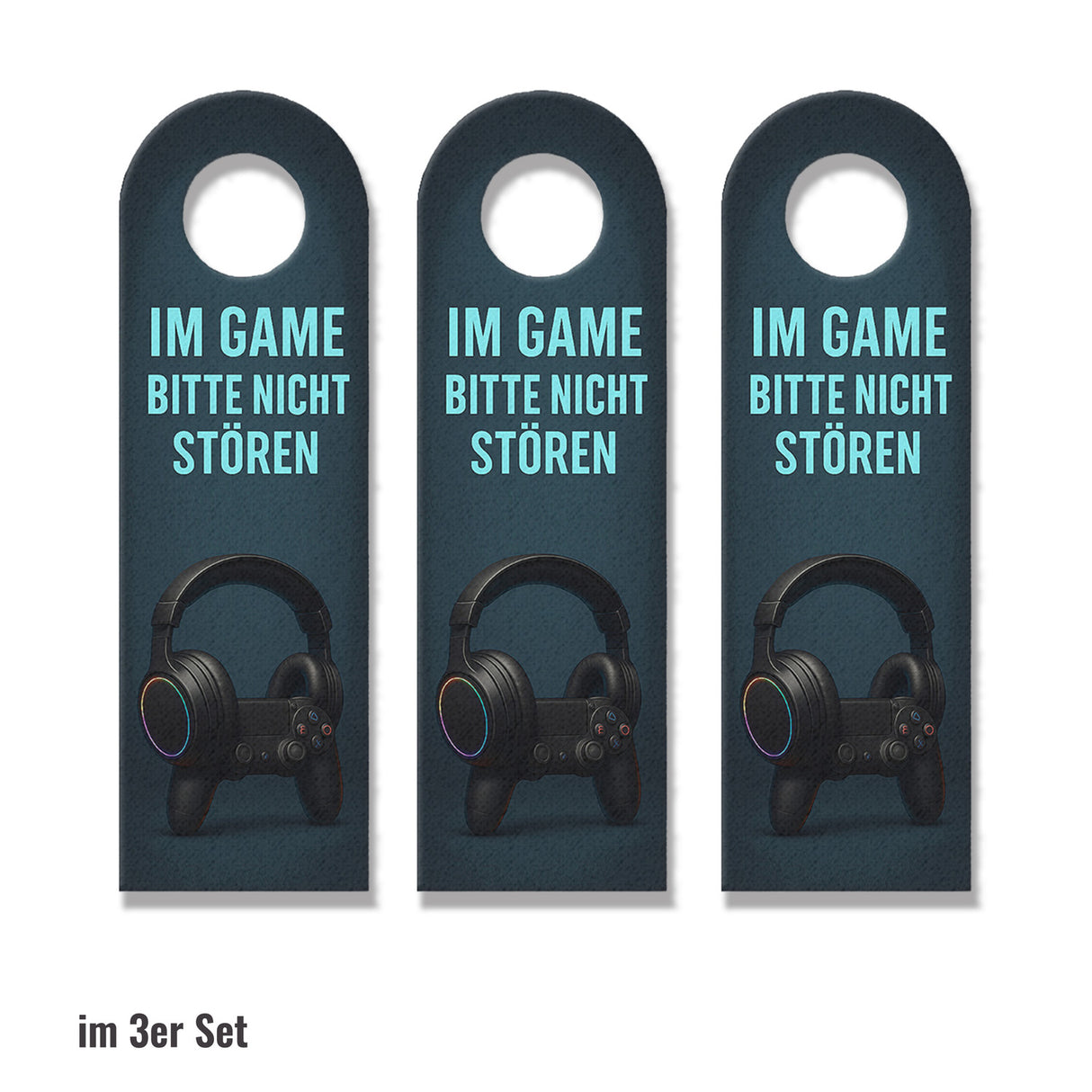 Gaming Controller Bitte nicht stören Türhänger