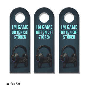 Gaming Controller Bitte nicht stören Türhänger