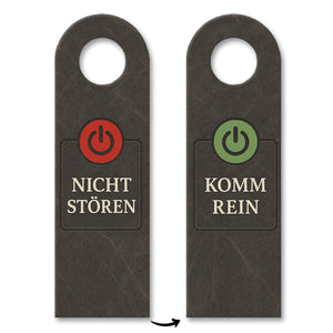 Power-Button Bitte nicht stören Türhänger