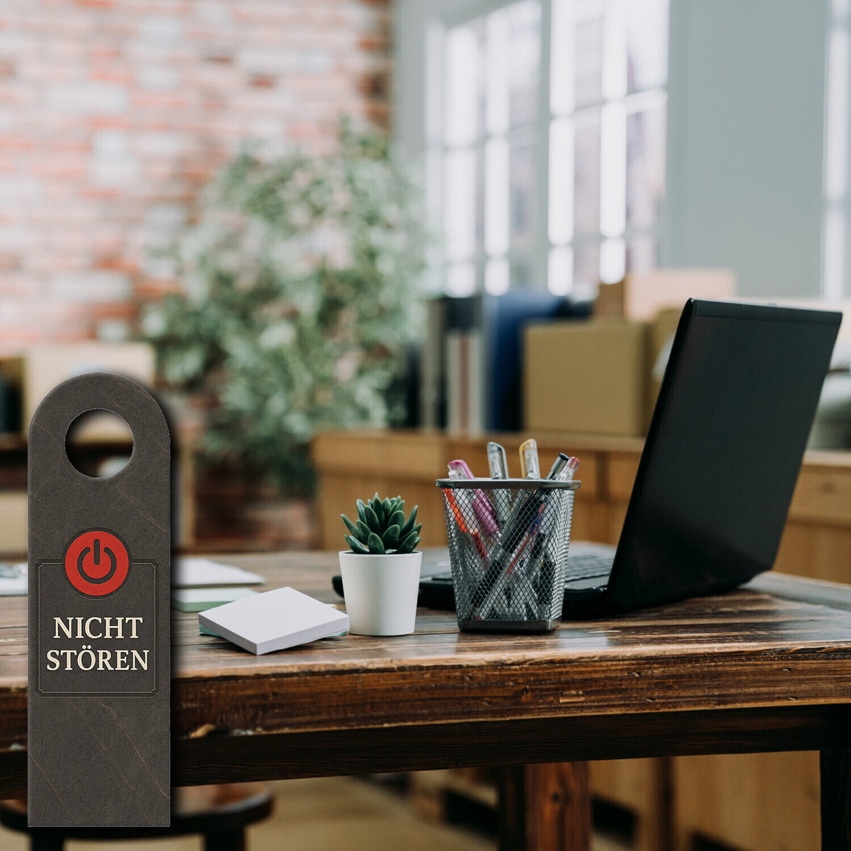 Power-Button Bitte nicht stören Türhänger