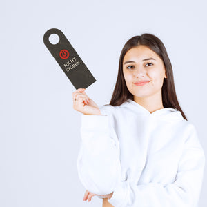 Power-Button Bitte nicht stören Türhänger