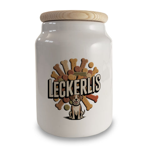 Hund Leckerlis Keksdose im Vintage-Stil für Hundekekse
