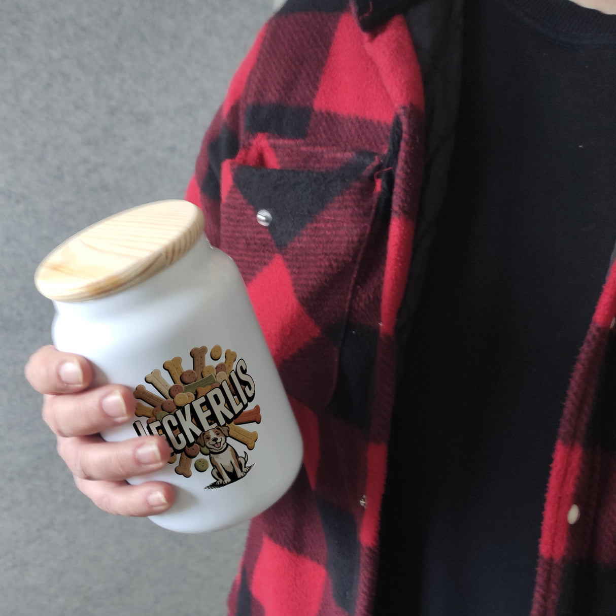 Hund Leckerlis Keksdose im Vintage-Stil für Hundekekse