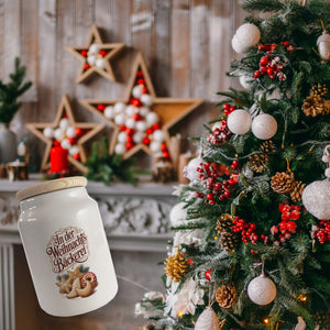 In der Weihnachtsbäckerei Keksdose