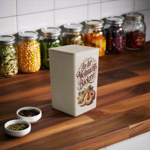 In der Weihnachtsbäckerei Vintage GebäckDose 900ml für Plätzchen