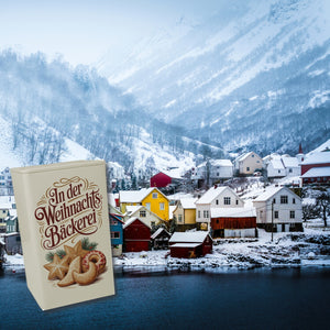In der Weihnachtsbäckerei Vintage GebäckDose 900ml für Plätzchen