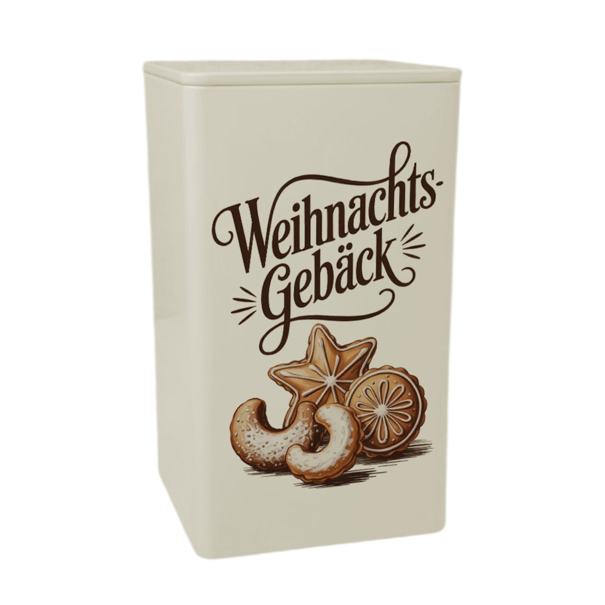 Weihnachtsgebäck Vintage GebäckDose 900ml mit Plätzchen
