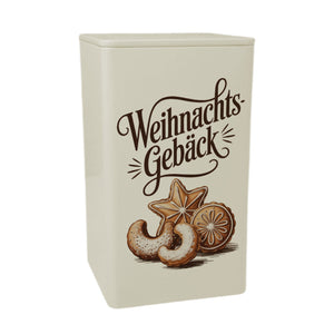 Weihnachtsgebäck Vintage GebäckDose 900ml mit Plätzchen