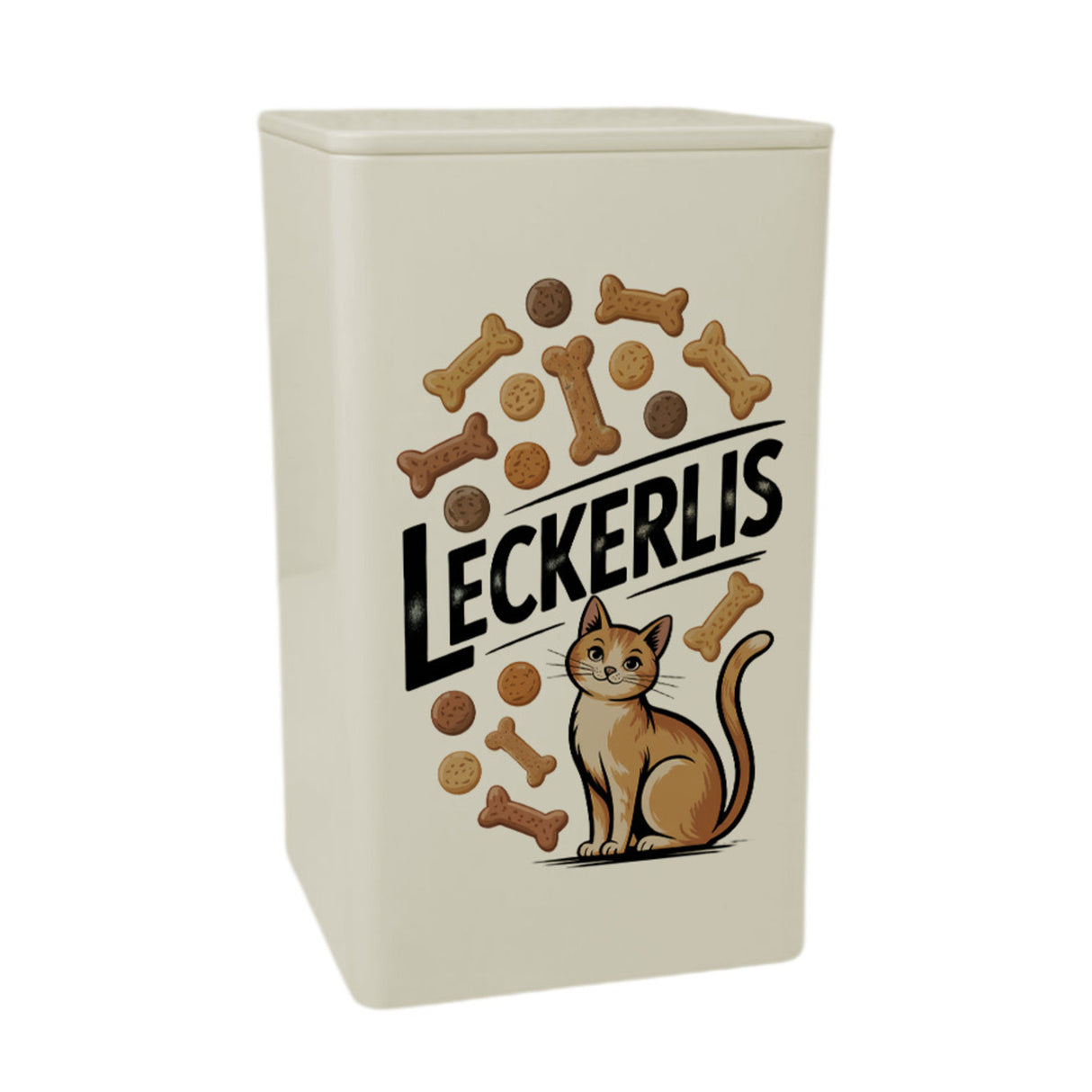 Leckerlis VorratsDose 900ml für Katzensnacks