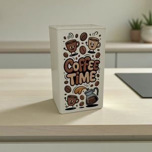 Coffee Time Cartoon KaffeeDose 900ml für Kaffeefans