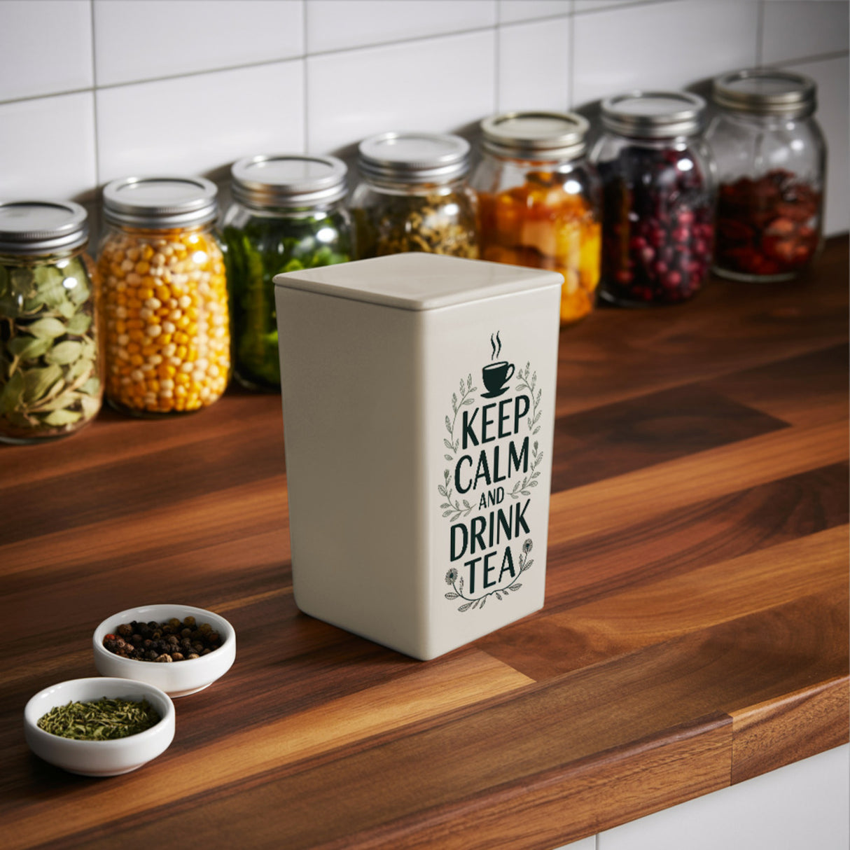 Keep calm and drink tea TeeDose 900ml