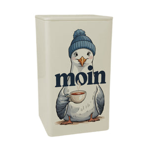 Möwe trinkt Friesentee TeeDose 900ml - MOIN