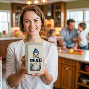 Möwe trinkt Friesentee TeeDose 900ml - MOIN