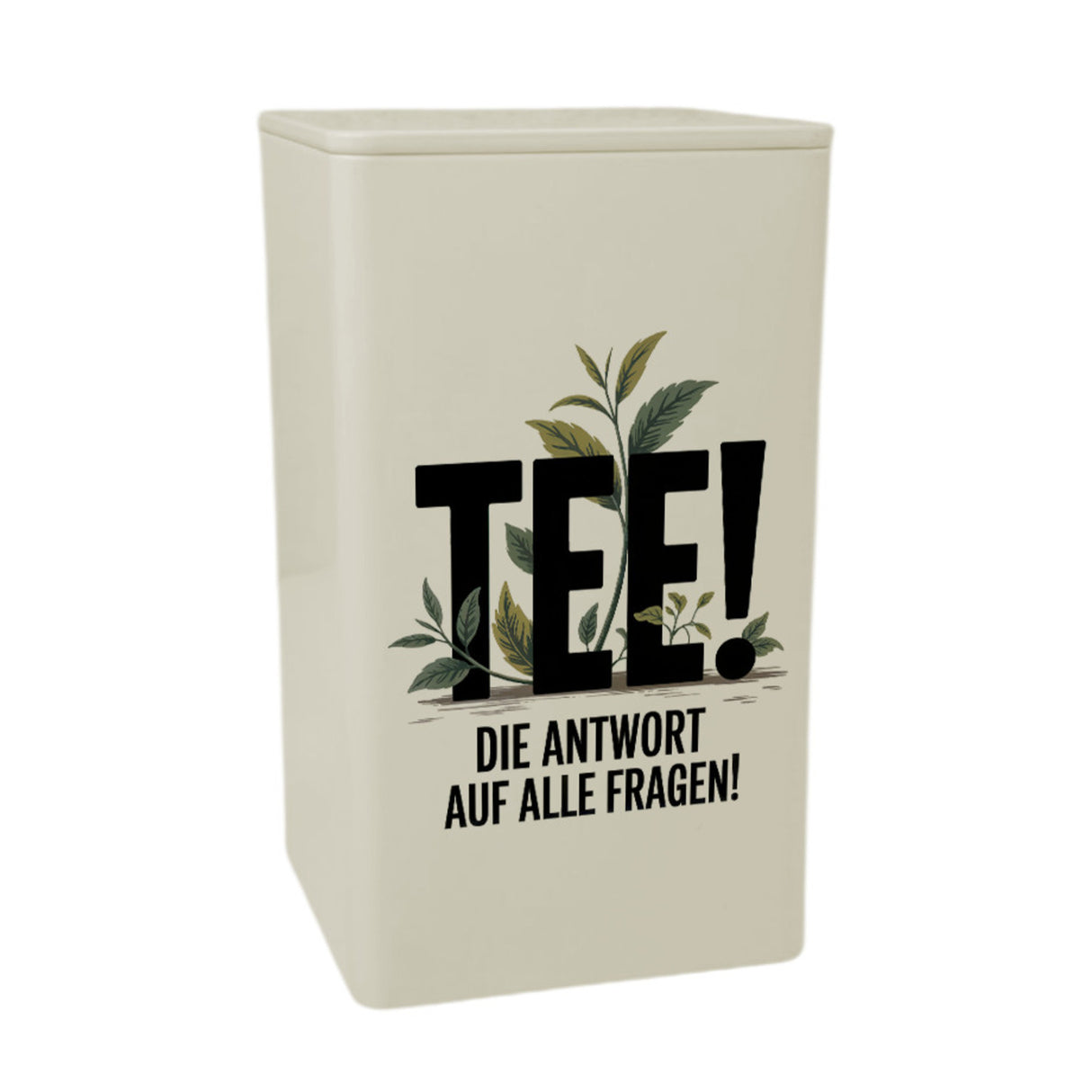 TEE - die Antwort auf alle Fragen TeeDose 900ml für Teeliebhaber