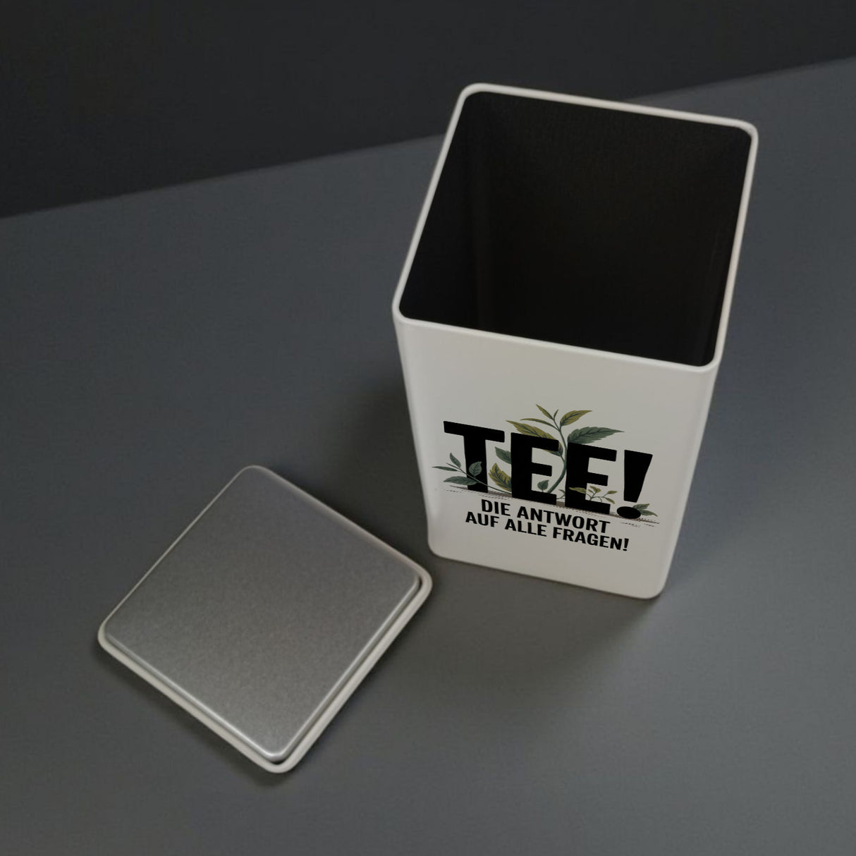 TEE - die Antwort auf alle Fragen TeeDose 900ml für Teeliebhaber