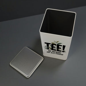 TEE - die Antwort auf alle Fragen TeeDose 900ml für Teeliebhaber