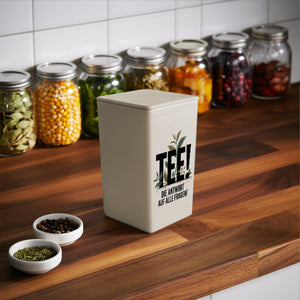 TEE - die Antwort auf alle Fragen TeeDose 900ml für Teeliebhaber