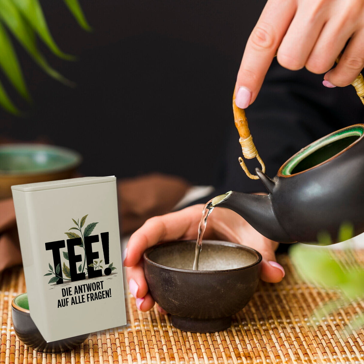 TEE - die Antwort auf alle Fragen TeeDose 900ml für Teeliebhaber