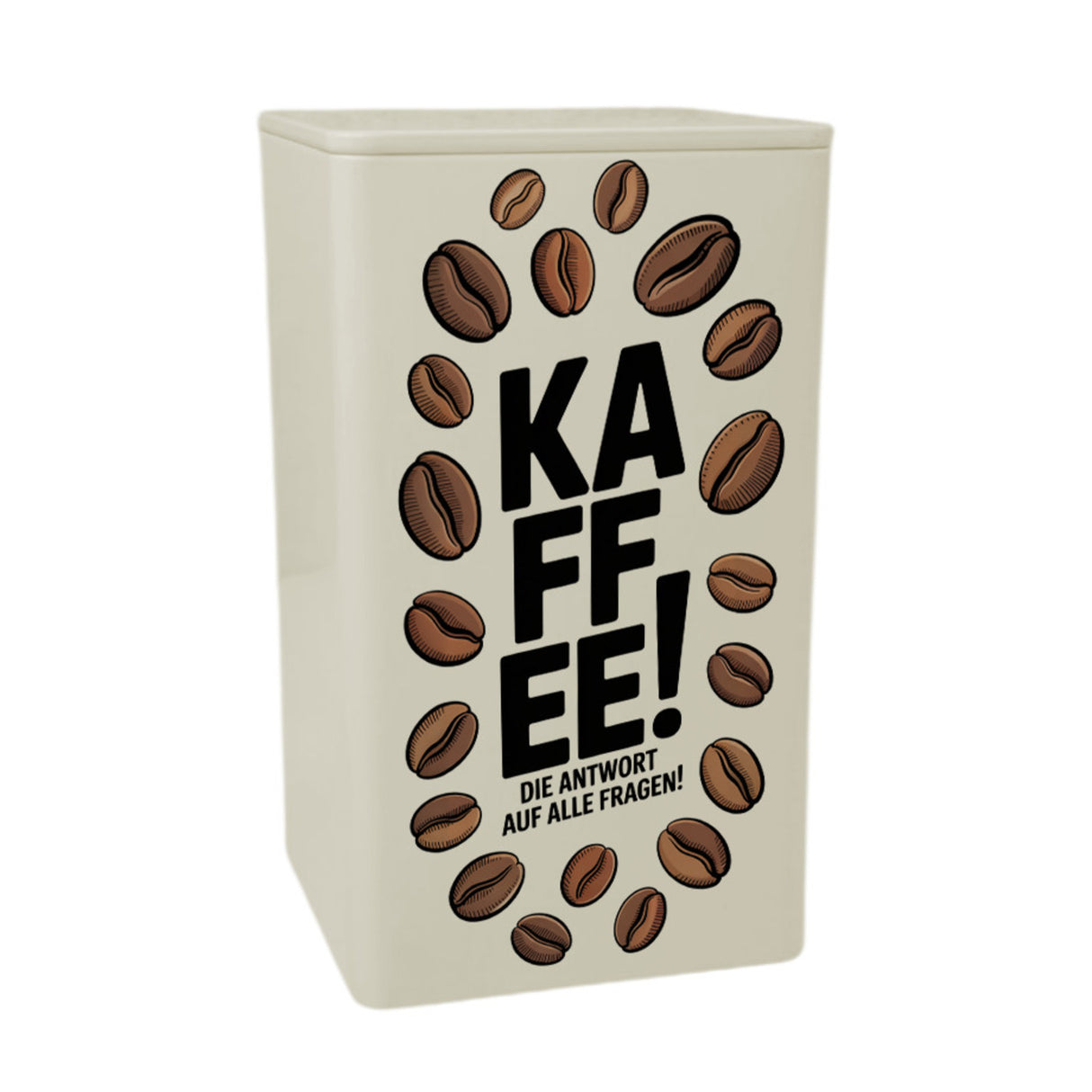 KAFFEE - die Antwort auf alle Fragen KaffeeDose 900ml für Koffeinjunkies