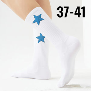 epicsocks Star Parade Blauer Stern Socken in 37-41 im Paar