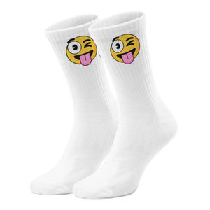 epicsocks EmotiFeet Zunge Raus Emoticon Socken in 37-41 im Paar