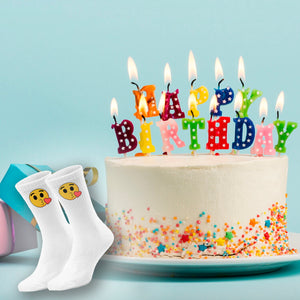 epicsocks EmotiFeet Kuss Emoticon Socken in 37-41 im Paar
