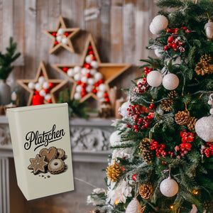 Vintage Plätzchen GebäckDose 900ml für Weihnachtsplätzchen