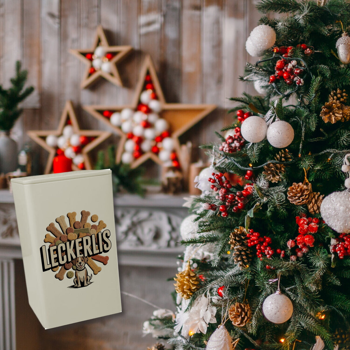 Leckerlis VorratsDose 900ml für Hundekekse