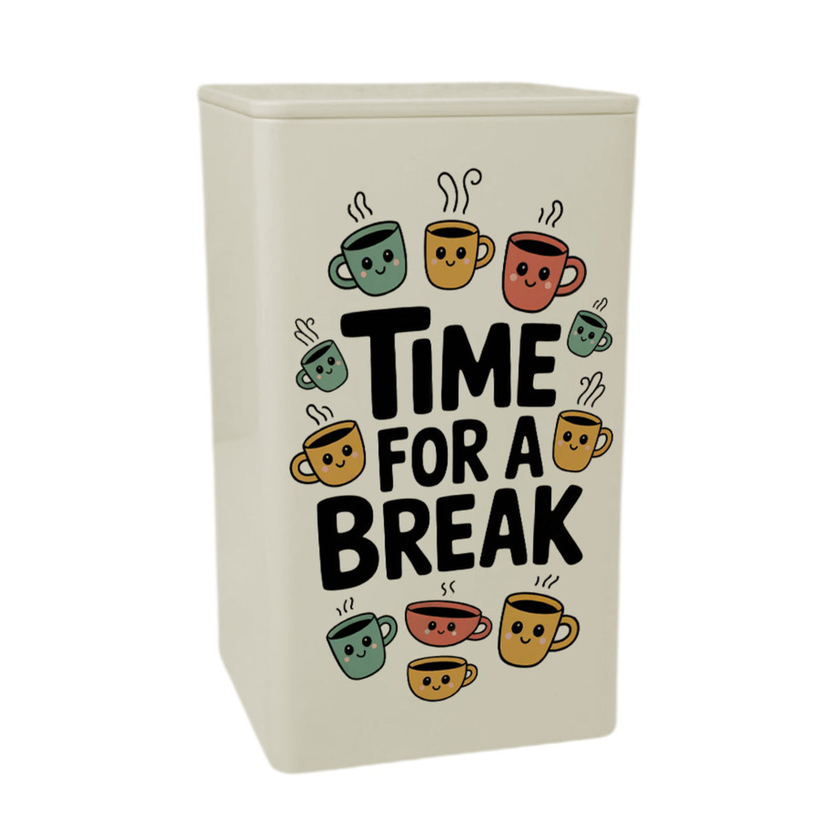 Time for a break VorratsDose 900ml für Kaffee oder Tee