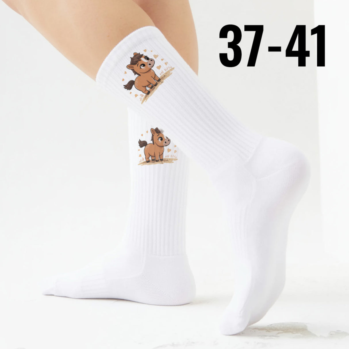 epicsocks Pony Love Herzenspferd Socken in 37-41 im Paar
