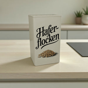 Haferflocken Vintage VorratsDose 900ml