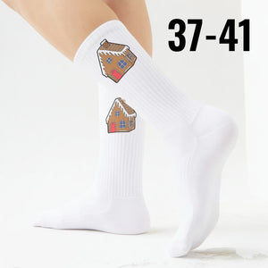 epicsocks HollyHops Pfefferkuchenhaus Socken in 37-41 im Paar