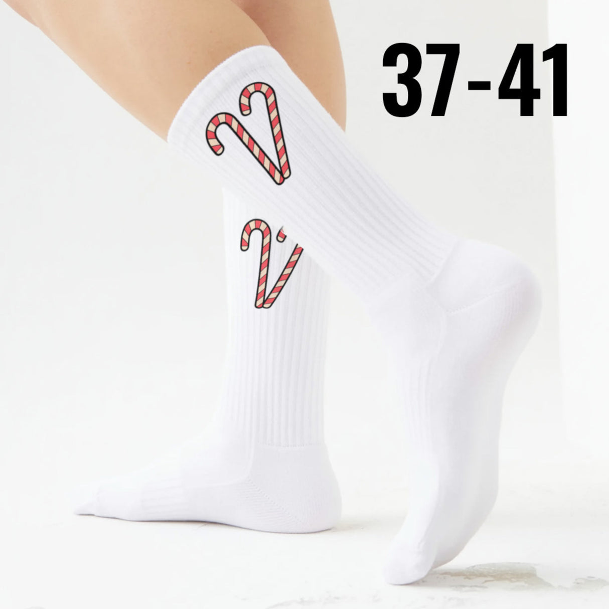 epicsocks HollyHops Zuckerstangen Socken in 37-41 im Paar