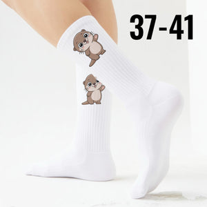 epicsocks Otterglück Winkender Otter Socken in 37-41 im Paar